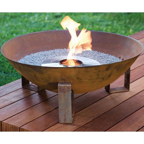 Ecosmart Fire DISH BLACK/CORETEN_1