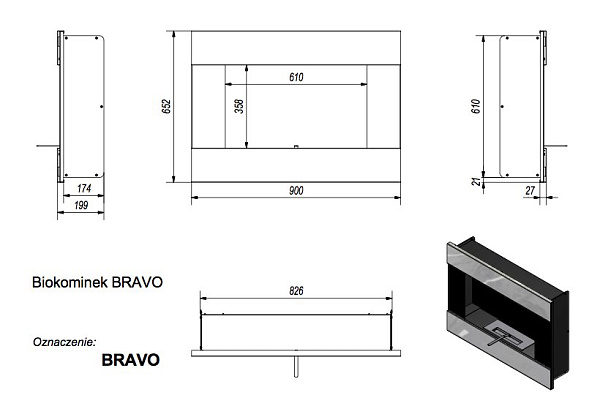 Kratki BRAVO Черный_2